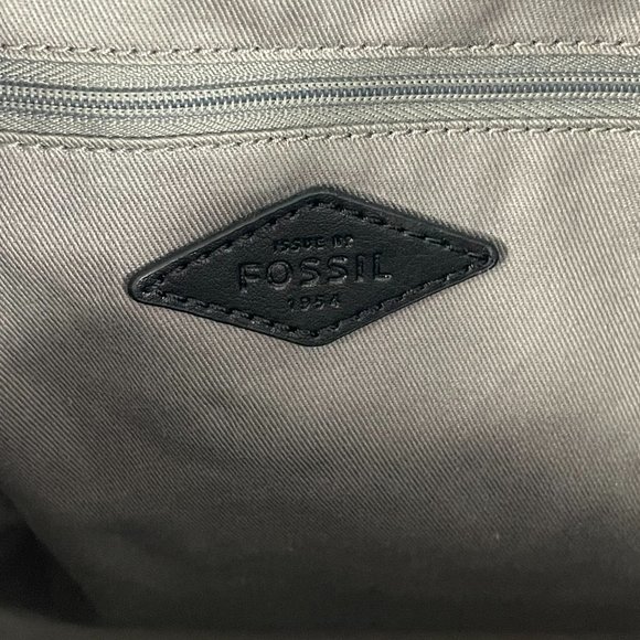 Fossil Silver-Gray Sparkly Tote Bag - Picture 13 of 15